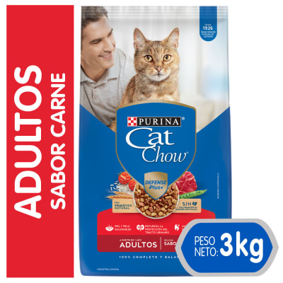 Cat Chow Adulto Carne 3 Kg
