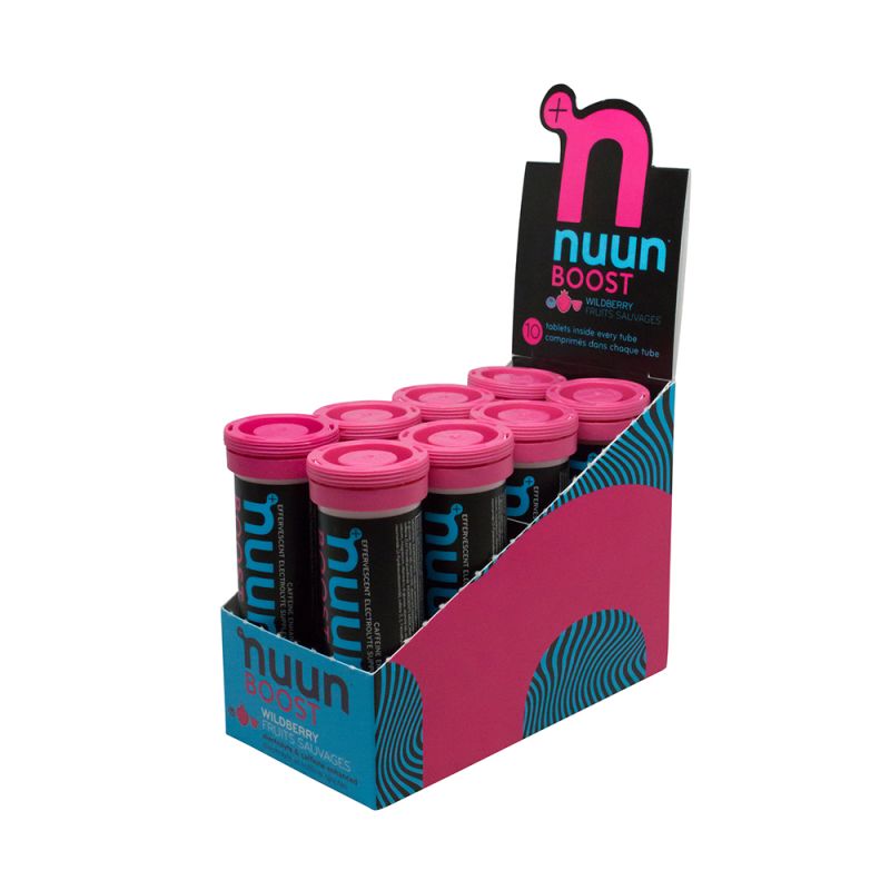 Nuun Boost Wild Berry Pack 8 Tubos