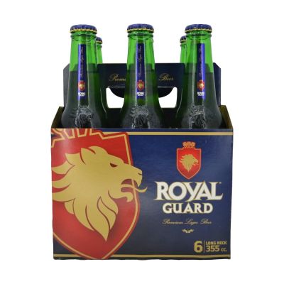 PACK ROYAL GUARD DESECHABLE X 6 UNID 355 CC