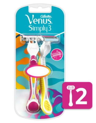 MAQUINA AFEITAR SIMPLY VENUS