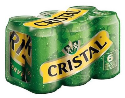 PACK CRISTAL LATA X 6 UNID 350 CC