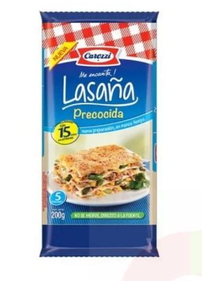 LASAÑAS CAROZZI