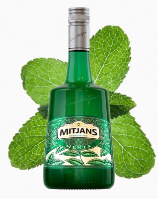 LICOR DE MENTA MITJANS