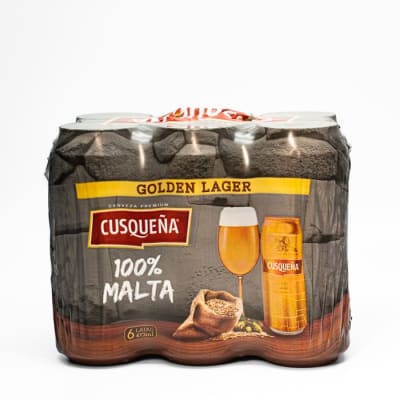 PACK CUSQUEÑA LATA 473 CC  X 6 UNID