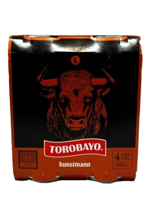 PACK KUNSTMANN TOROBAYO LATA 470 CC X 4 (6 UND X CJ)