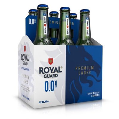 PACK ROYAL GUARD 0.0 355CC X 6 UND (4 UND X CJ)