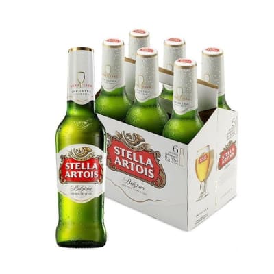 PACK STELLA ARTOIS DESECHABLE 6 UNID X 330 CC