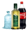ALTO DEL CARMEN 35° 1.0 LT + COCA COLA 1.5 LT DES + HIELO1