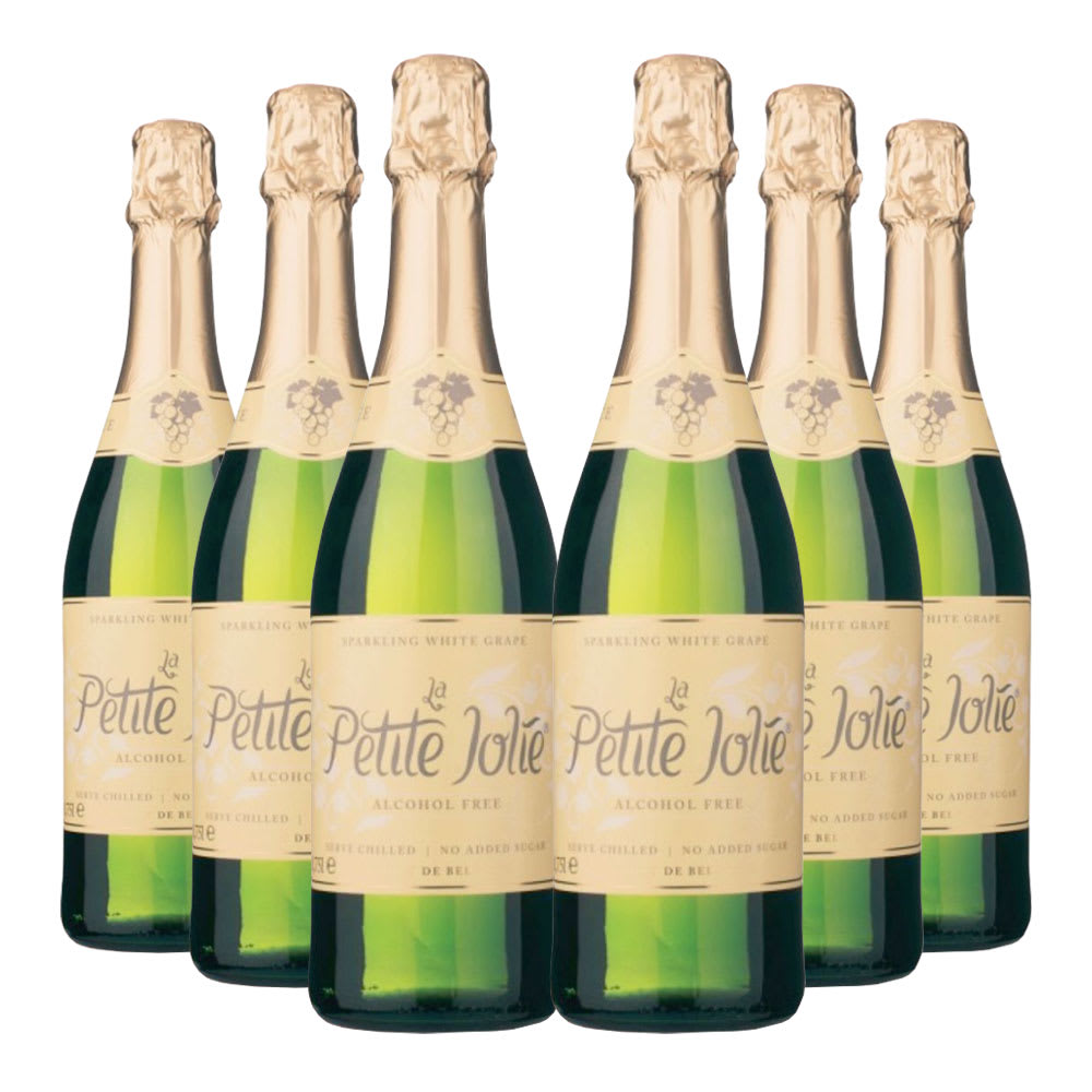 6 Espumantes Desalcoholizado Petite Jolie White Grape