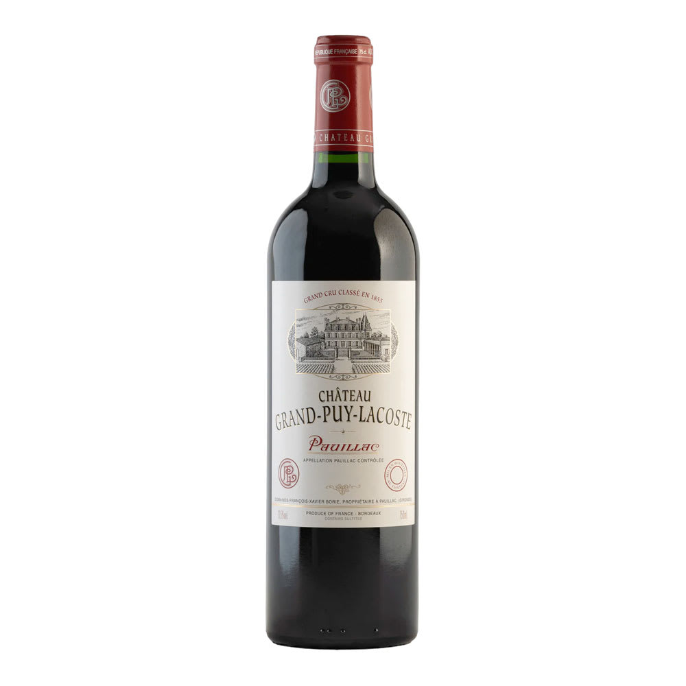 Vino Chateau Grand Puy Lacoste Chateau Grand Puy Lacoste Pauillac Cinquième Grand Cru Classé Caberne