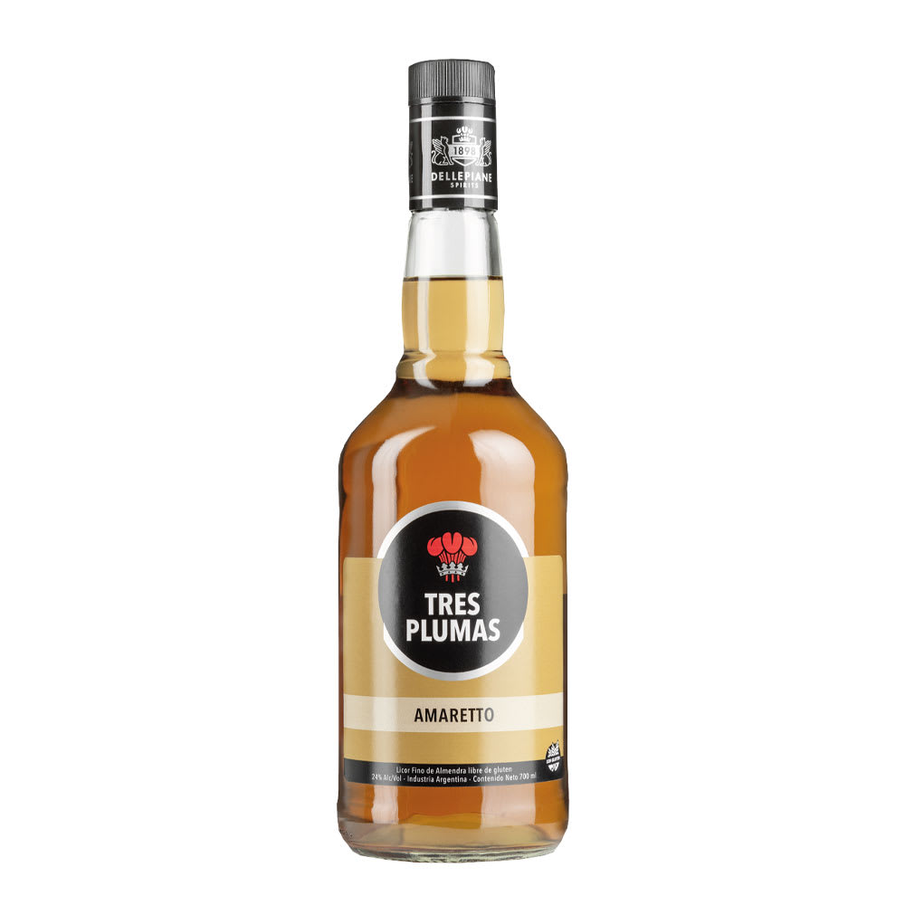 Licor Tres Plumas Amaretto
