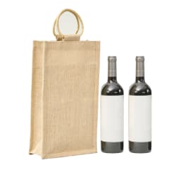Bolsa Yute para 2 botellas