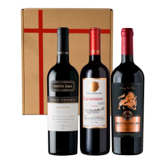3 Vinos Trilogia en Carmenere