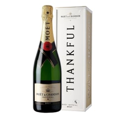 Champagne Moet Chandon Brut Imperial con estuche metalico
