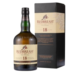 Whisky Redbreast 18 Años.