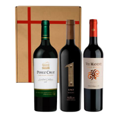 3 Vinos Mix Alta Gama Malbec