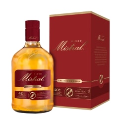 Pisco Mistral Añejado en Roble 40º, Elqui