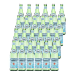 24 Agua San Pellegrino con Gas 505ml, Vidrio