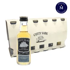 12 Miniaturas Whisky Cutty Black