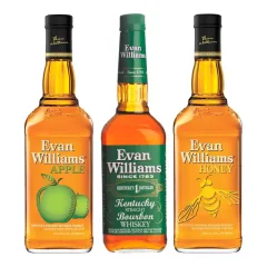 3 Whiskies Evan Williams (Apple+ Honey + Green)