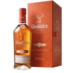 Whisky Glenfiddich 21 Años. Reserva Rum Cask Finish, Spydeside