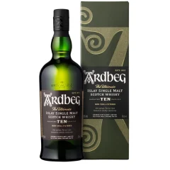 Whisky Ardbeg 10 años, Single Malt
