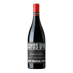Vino Rayos Uva, Tempranillo (Rioja), España.