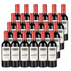24 Vinos Santa Ema Select Terroir Cabernet Sauvignon 375ml.