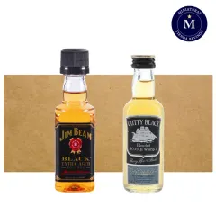 Mix Miniaturas Cutty Black & Jim Beam