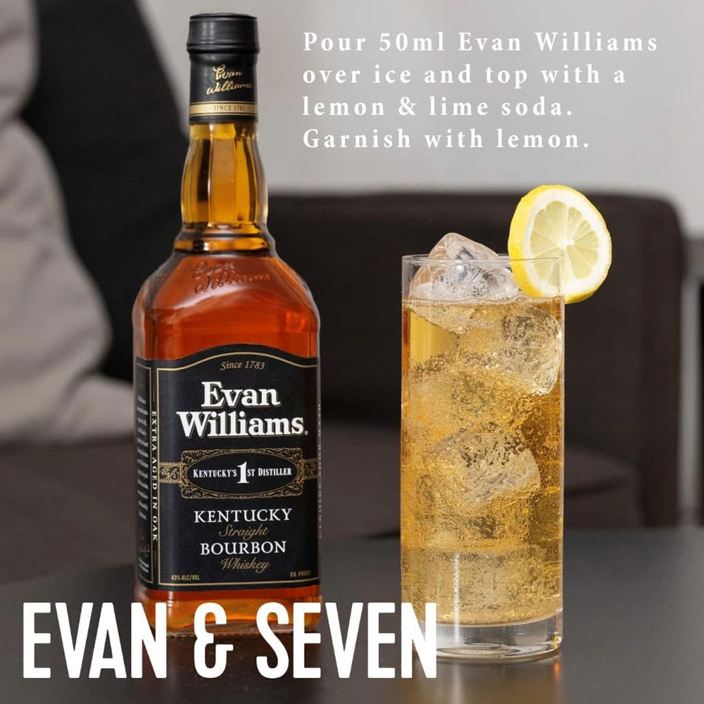 Whisky Evan Williams Black Label 8 Años. American Whiskey3