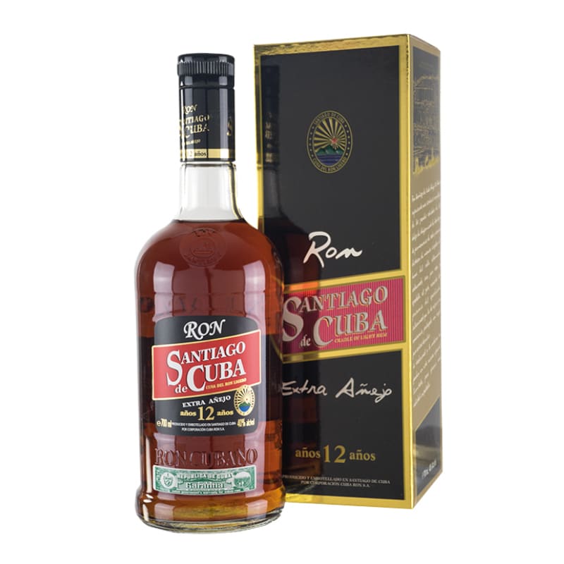 Ron Santiago De Cuba 12 Años /bbvinos1