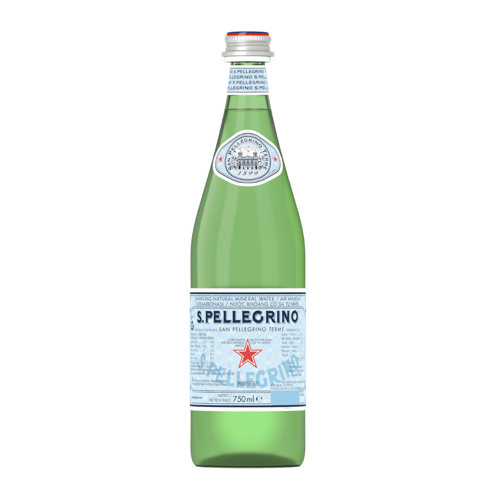 15 Agua San Pellegrino con Gas 750ml, Vidrio2