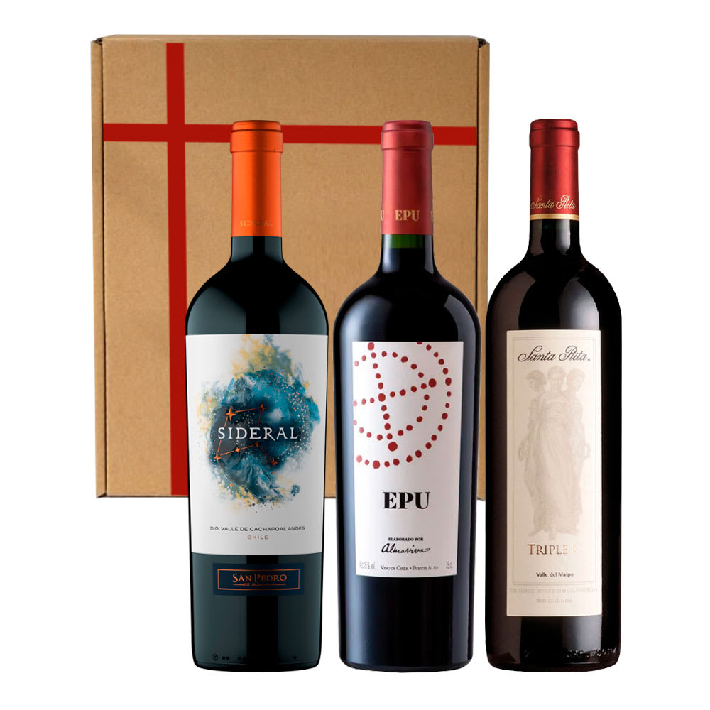 3 Vinos Alta Gama (Epu, Sideral, Triple C)1