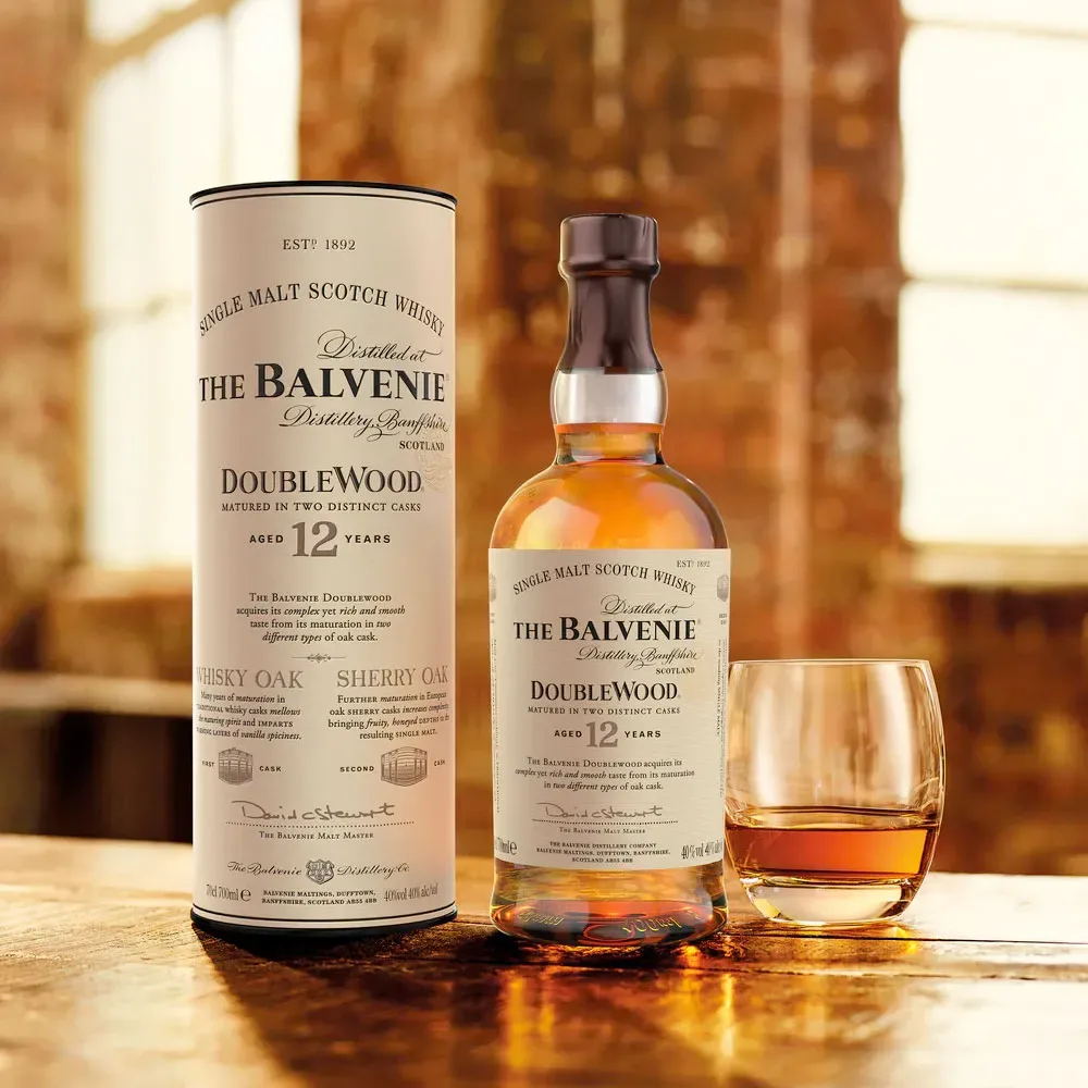 Whisky The Balvenie 12 Y DoubleWood, Speyside Whisky1