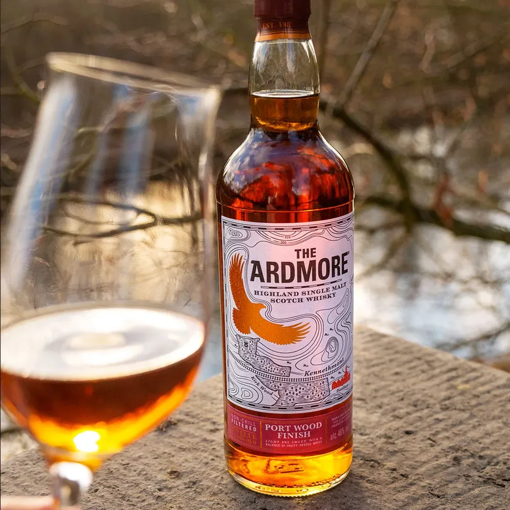 Whisky Ardmore 12 Y Port Wood Finish, Highland Whisky1