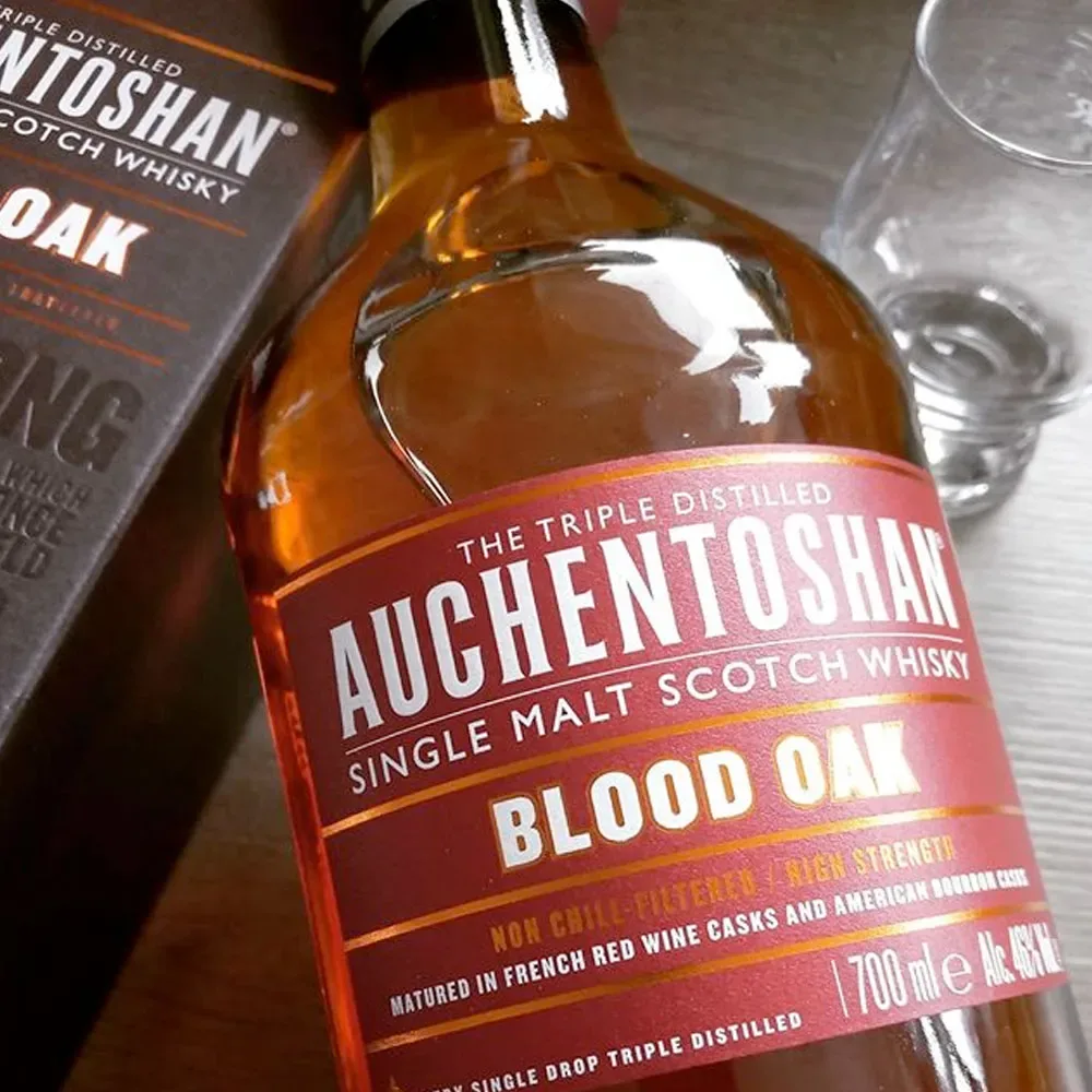 Whisky Auchentoshan Blood Oak, Lowland Whisky1