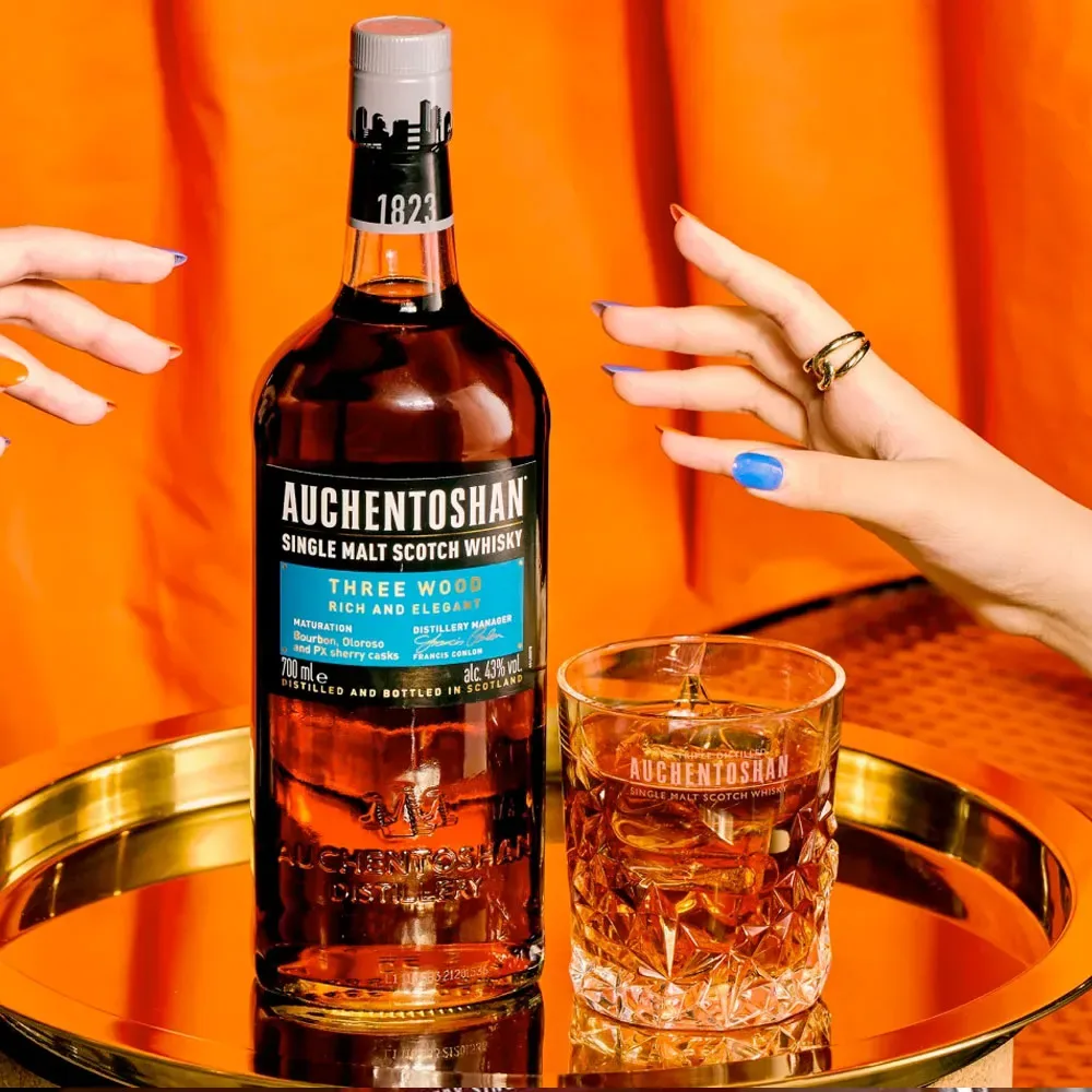Whisky Auchentoshan Three Wood, Lowland Whisky1