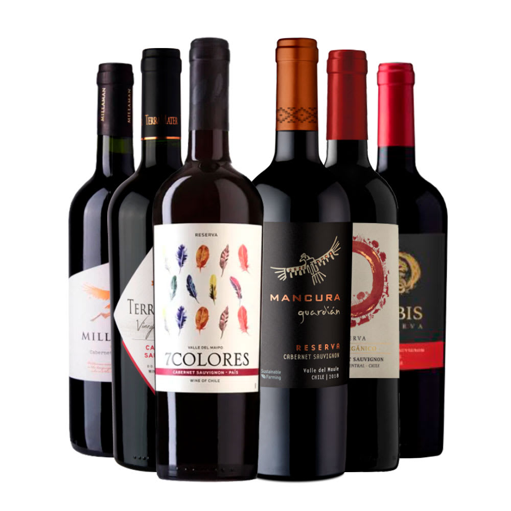 Mix 6 Vinos Reserva Ultra Cabernet Sauvignon1