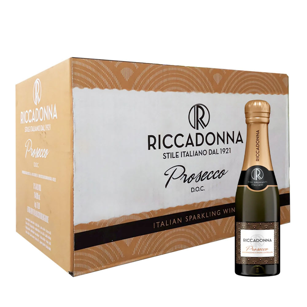 24 Espumantes Riccadonna Prosseco 200ml.2