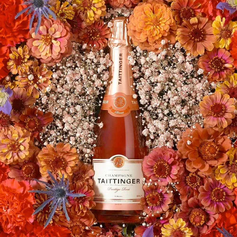 Champagne Taittinger Cuvee Prestige Rose1