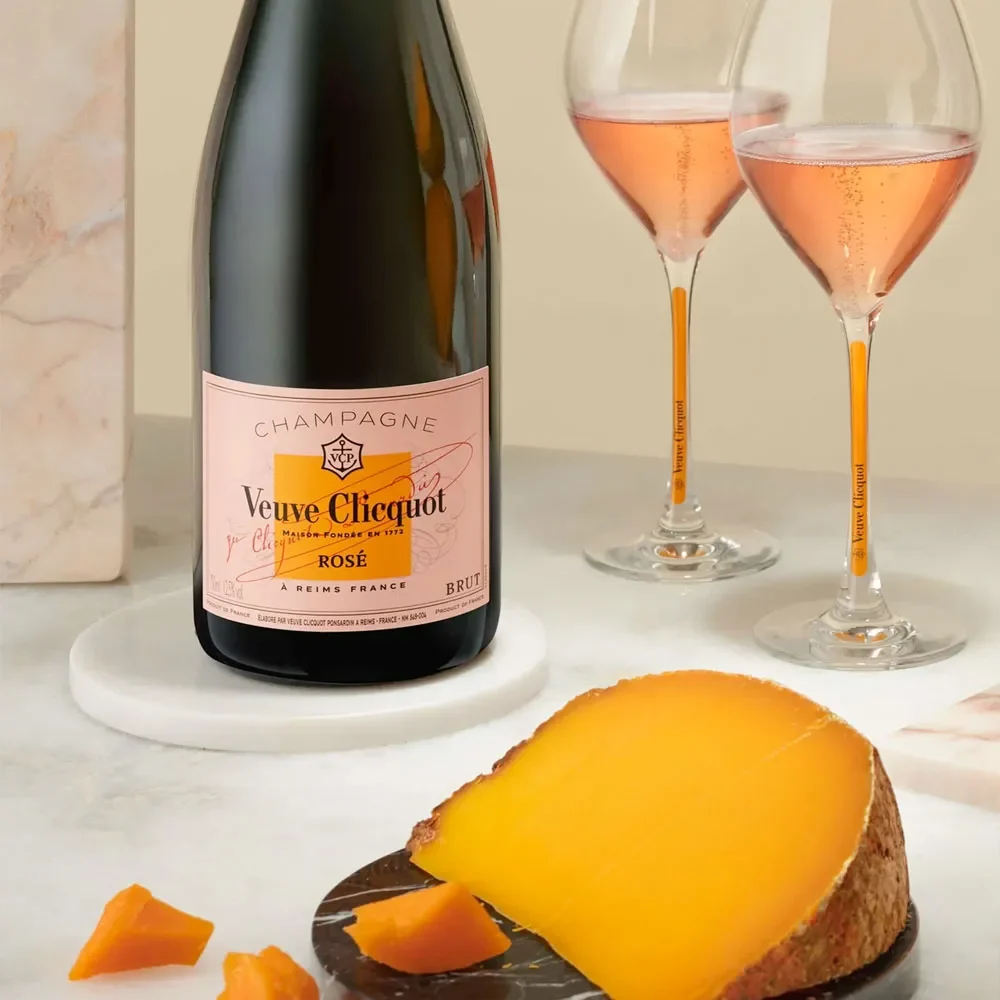 Champagne Veuve Clicquot Rose, Francia2