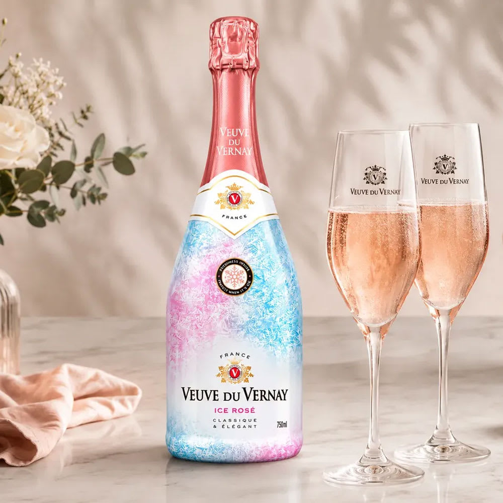Espumante Frances Veuve du Vernay Ice Rose2