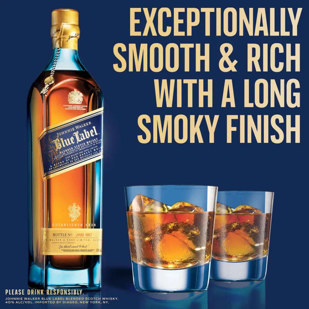 Whisky Johnnie Walker Blue Label, Scotch Whisky3