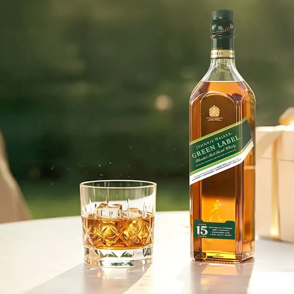 Whisky Johnnie Walker Green Label 15 Y, Scotch Whisky2