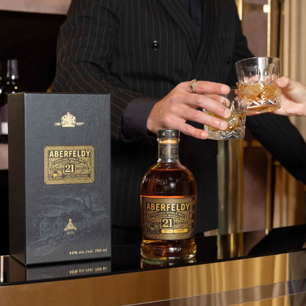 Whisky Aberfeldy 21 Y. Highland Whisky3