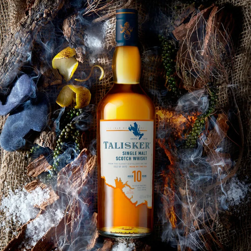 Whisky Talisker 10 años, 45.8°2