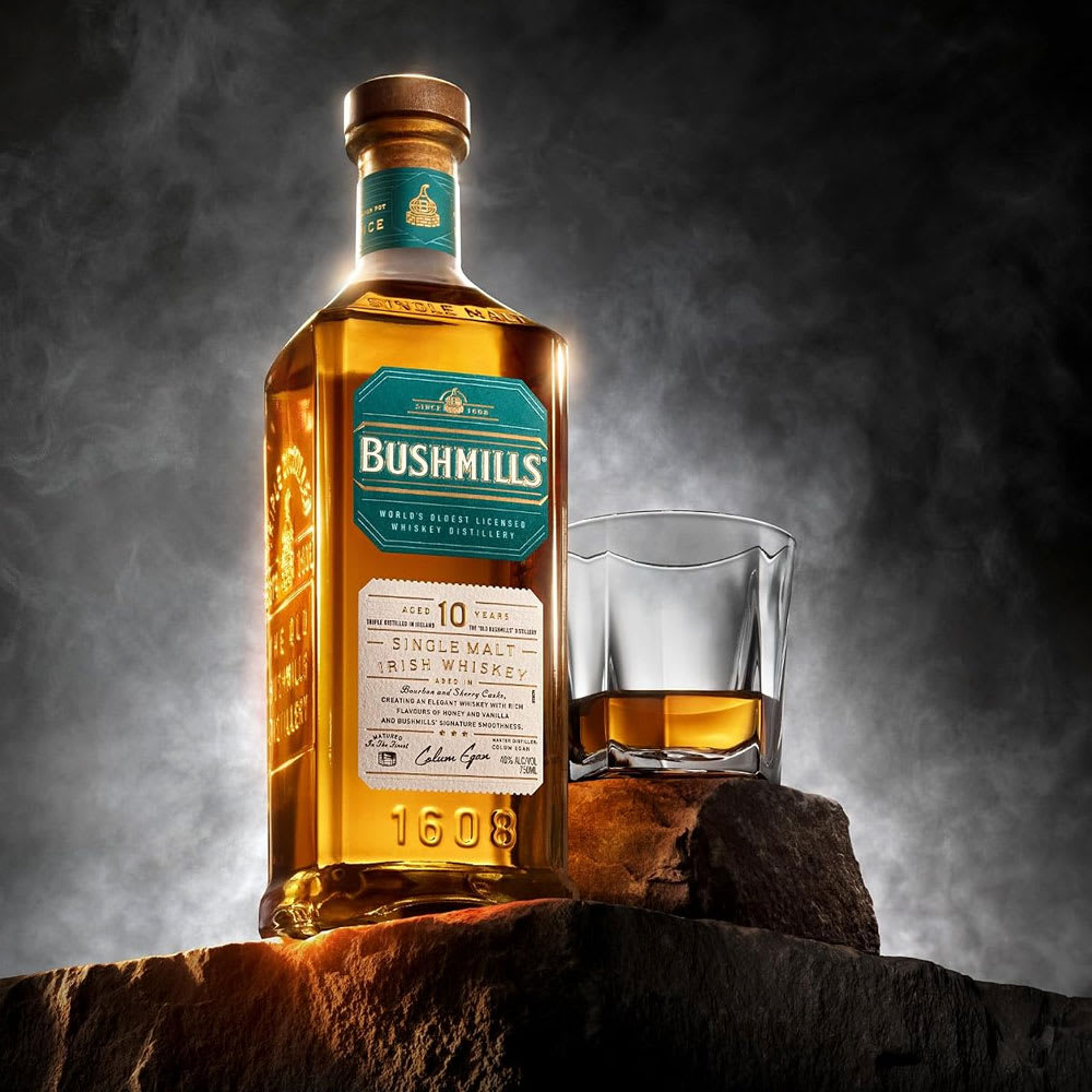 Whisky Bushmills 10 Años. Irish Whiskey2