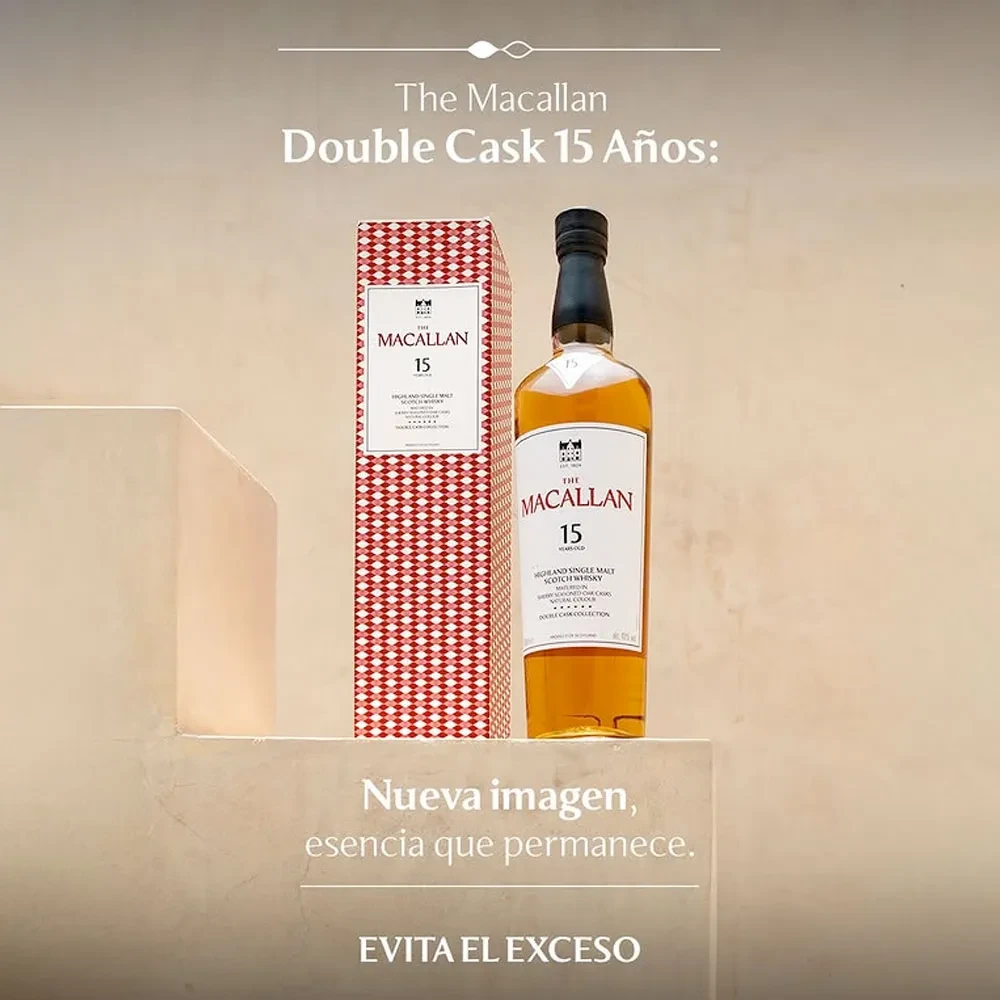 Whisky The Macallan 15 años Double Cask Matured, Spyde Whisky2