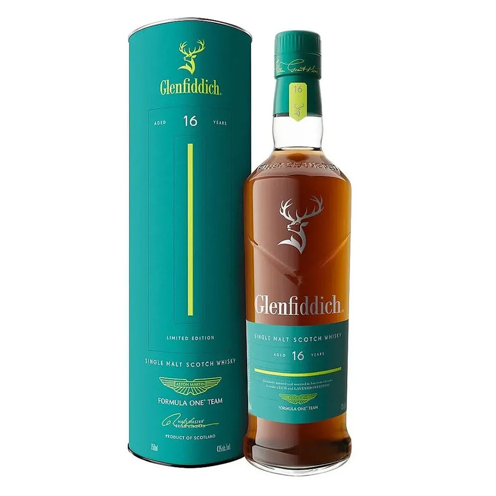 Whisky Glenfiddich 16 Años. Edición Limitada Fórmula1, Single Malt1