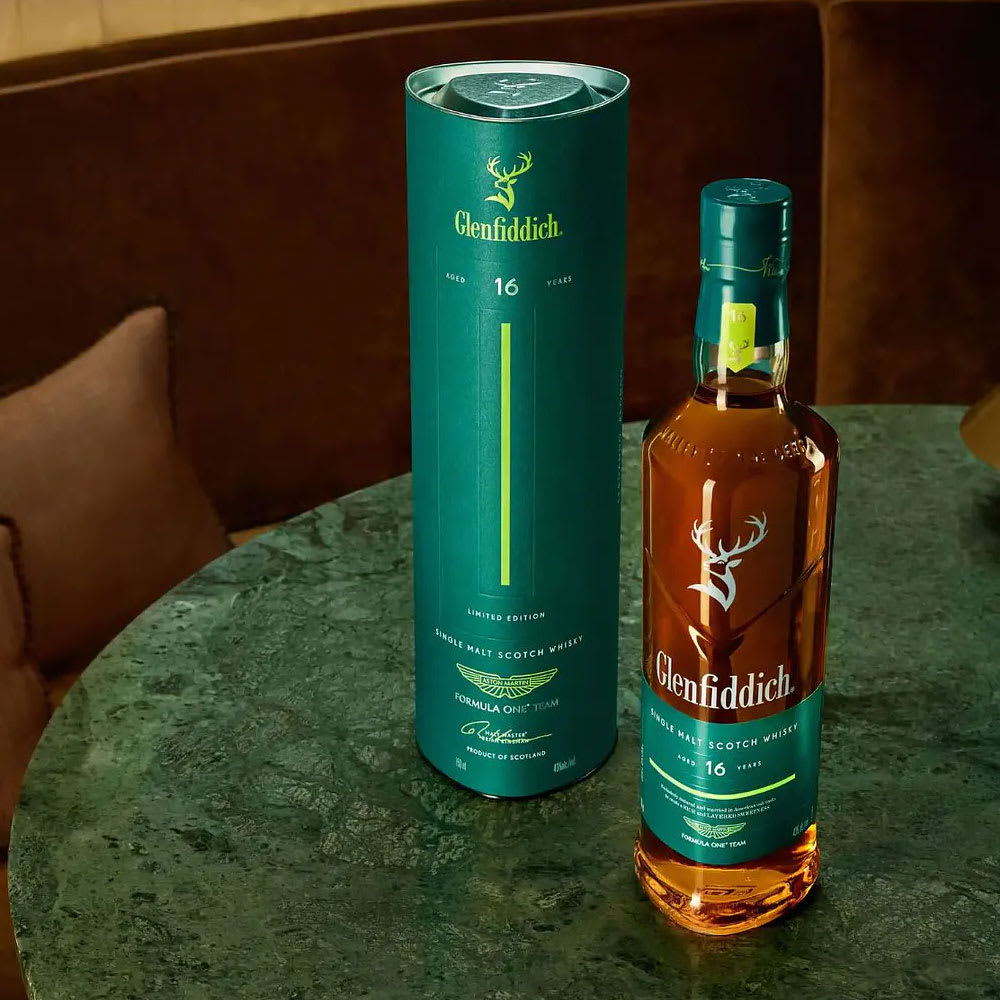 Whisky Glenfiddich 16 Años. Edición Limitada Fórmula1, Single Malt2